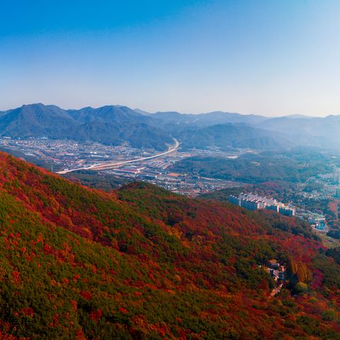 Aussicht vom Beomeosa Tempel © Panwasin Seemala, Dreamstime